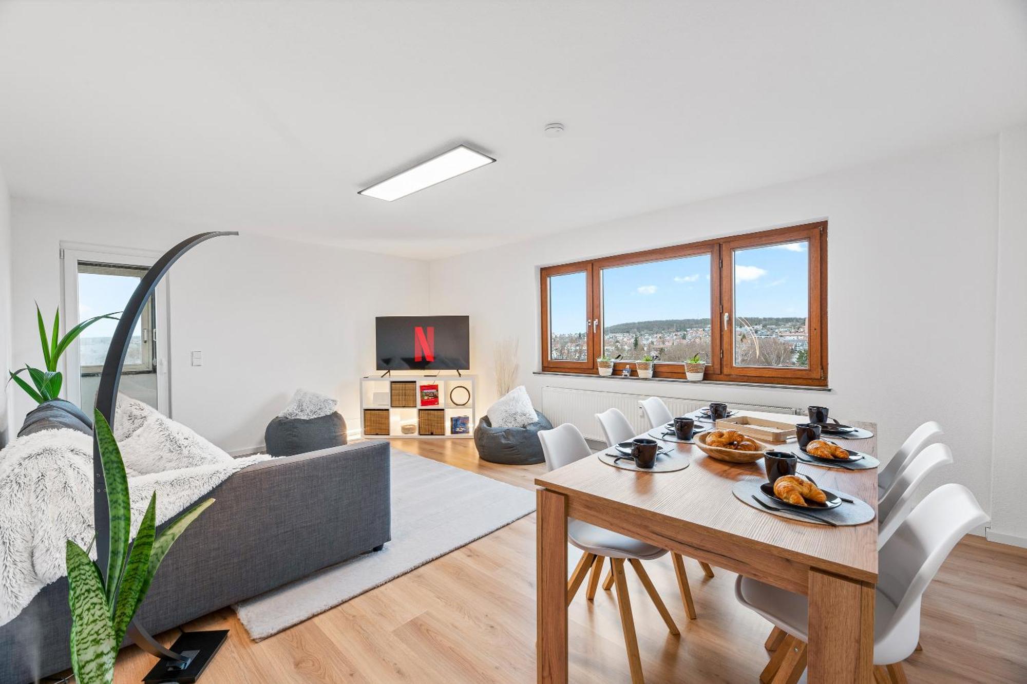 Neu: Stylische Suite Mit Ausblick Sindelfingen Exterior foto